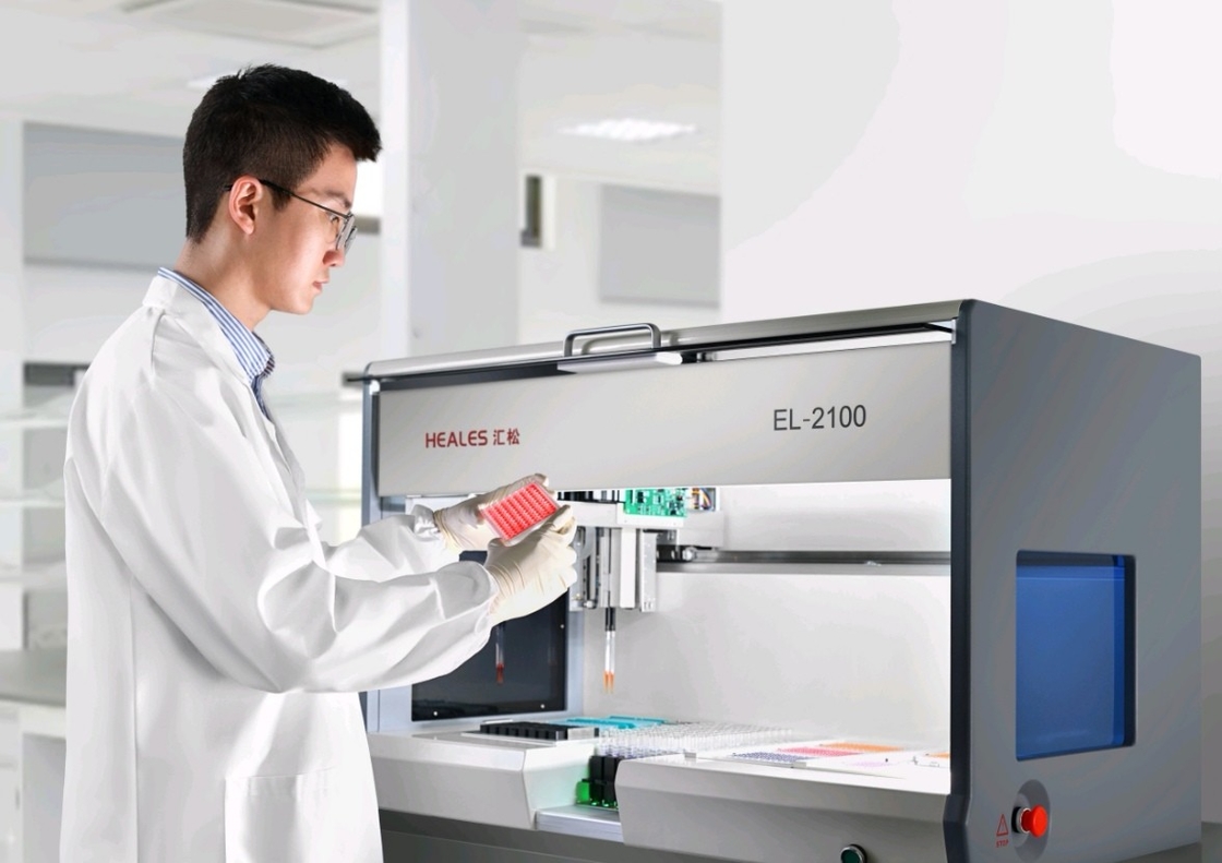 EL-2100 Robotic Automated Liquid Handling Systems Sample Transfer Dilution Distribution