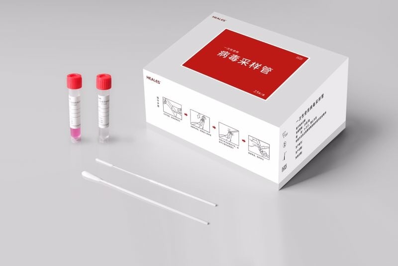 Activated VTM Disposable Virus Sampling Kit With Oral Pral Swab OEM